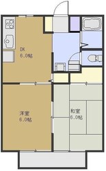 さくら草ハイツの物件間取画像